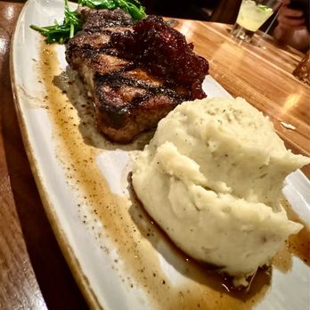 GRANVILLE - Grilled Thick-Cut Pork Chop!! OMG this was my order and I killed it! - New American Near Me - Pasadena, California