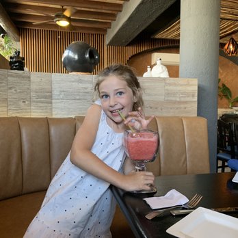 Casa Amigos - Big non alcoholic strawberry daiquiri - Mexican Near Me - Cabo San Lucas, BCS