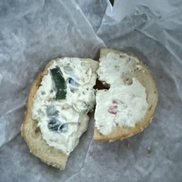 Jalapeño cream cheese bagel Jalapeño cream cheese bagel