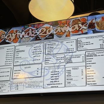 Grinds 2 Da Max Russell - Menu - May 25, 2025 - Hawaiian Near Me - Las Vegas, Nevada Grinds 2 Da Max Russell - Menu - May 25, 2025 - Hawaiian Near Me - Las Vegas, Nevada