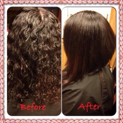 A-Line bob and blowout