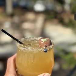 Grey Hawk Bar & Gardens - Apple cider mimosa