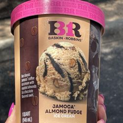 Baskin-Robbins - Jamoca Almond Fudge Pre-Packed Quart