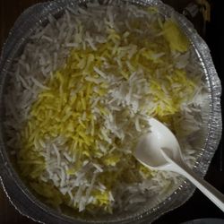 Green Chili - Saffron rice