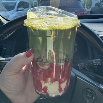 Tous Les Jours - Strawberry matcha latte - Coffee & Tea Near Me - Columbia, Maryland Tous Les Jours - Strawberry matcha latte - Coffee & Tea Near Me - Columbia, Maryland