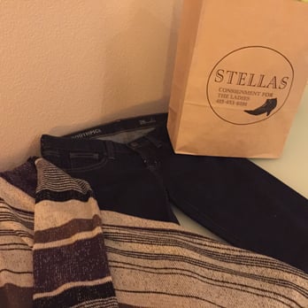 Stella's Fine Consignments - Adorable flyaway sweater & ToothPick ankle length denim! Need party dresses so I'll be back! - Used, Vintage & Consignment Near Me - San Anselmo, California Stella's Fine Consignments - Adorable flyaway sweater & ToothPick ankle length denim! Need party dresses so I'll be back! - Used, Vintage & Consignment Near Me - San Anselmo, California