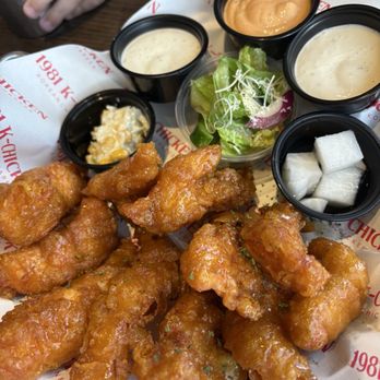 1981 K Chicken - Signature Boneless (breast) with honey soy (half portion) - Korean Near Me - Overland Park, Kansas