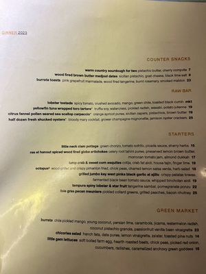 Menu photo 8 Counter Culture Tampa, FL