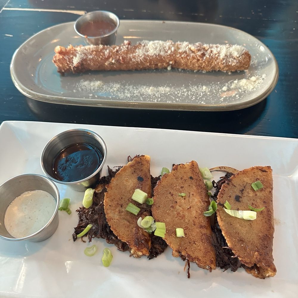 Birra Tacos & Happy Hour Mozzarella Log Birra Tacos & Happy Hour Mozzarella Log