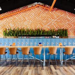Field Recordings - This is our newly redone tasting room bar.