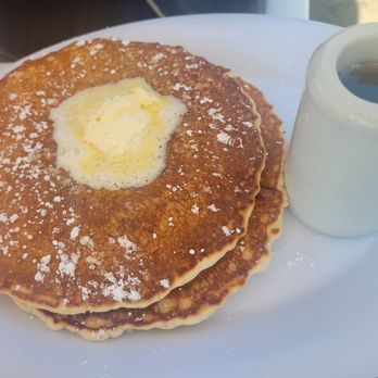 Gill's By The Bay - Short stack of pancakes. - Seafood Near Me - Eureka, California Gill's By The Bay - Short stack of pancakes. - Seafood Near Me - Eureka, California