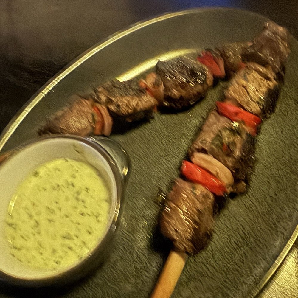 The Hall - Beef skewer - Cocktail Bars Near Me - San Francisco, California The Hall - Beef skewer - Cocktail Bars Near Me - San Francisco, California
