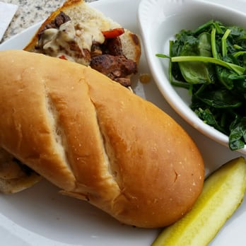 The Mansion - Fajita steak sandwich - New American Near Me - Melbourne, Florida The Mansion - Fajita steak sandwich - New American Near Me - Melbourne, Florida