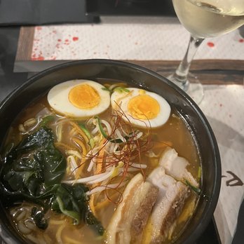 Tora sushi & Asian Cuisine - Tora Ramen - broth was delicious, noodles were chewy and fresh, vegetables were crisp. Eggs were perfectly cooked for Ramen. - Japanese Near Me - Rome, RM