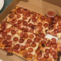 Flora Hamilton - Pepperoni pizza and garlic chili oil