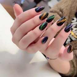 Nails by US - New seth acrilic eye cat