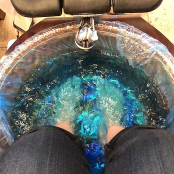 Milluxury Nail Spa - Bowls for pedicures are pretty and wrapped in plastic for sanitary reasons - Nail Salons Near Me - Mill Creek, Washington Milluxury Nail Spa - Bowls for pedicures are pretty and wrapped in plastic for sanitary reasons - Nail Salons Near Me - Mill Creek, Washington