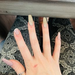 Nail broke (BEFORE FIX) Nail broke (BEFORE FIX)