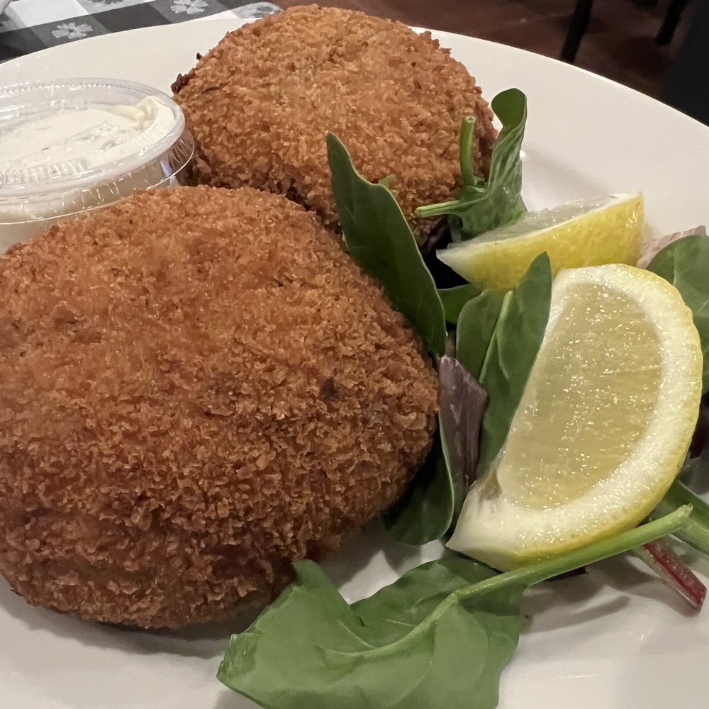 New Wave Seafood - Fish Cakes & Linguine Pasta - Seafood Near Me - Wantagh, New York