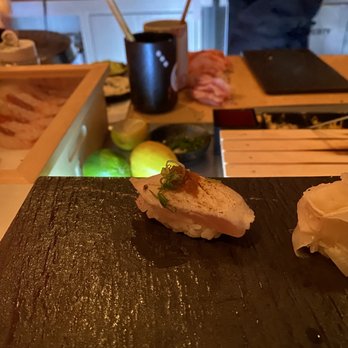 Sushi by Bou - Hoboken NJ @ W Hotel - Bincho (Albacore) - Sushi Bars Near Me - Hoboken, New Jersey