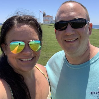Watch Hill Lighthouse - Jesse and I at Watch Hill Lighthouse - Museums Near Me - Westerly, Rhode Island