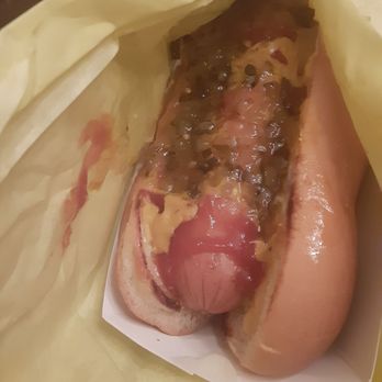 Angelos 2 - The menu just said hot dog not one time did they tell us or asked us what it had and if or how we wanted it. - Burgers Near Me - Garden Grove, California