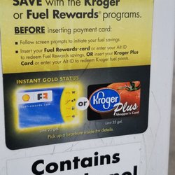 Shell - Use your kroger fuel rewards at shell stations!