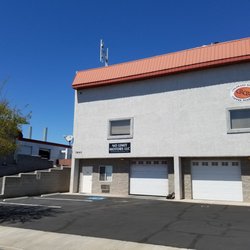Colorado River Coffee Roasters - Once you see the CRCR sign, come around to the opposite side of the building and you're there.
