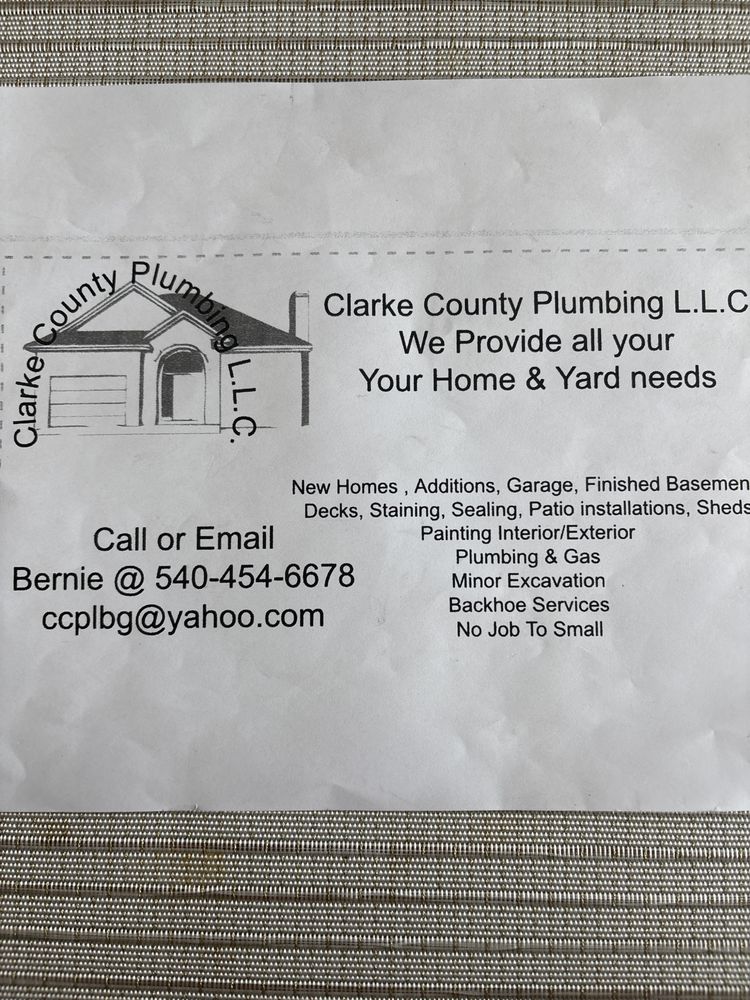 Slide of Clarke County Plumbing