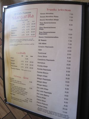 Menu photo 8 El Cid Chicago, IL