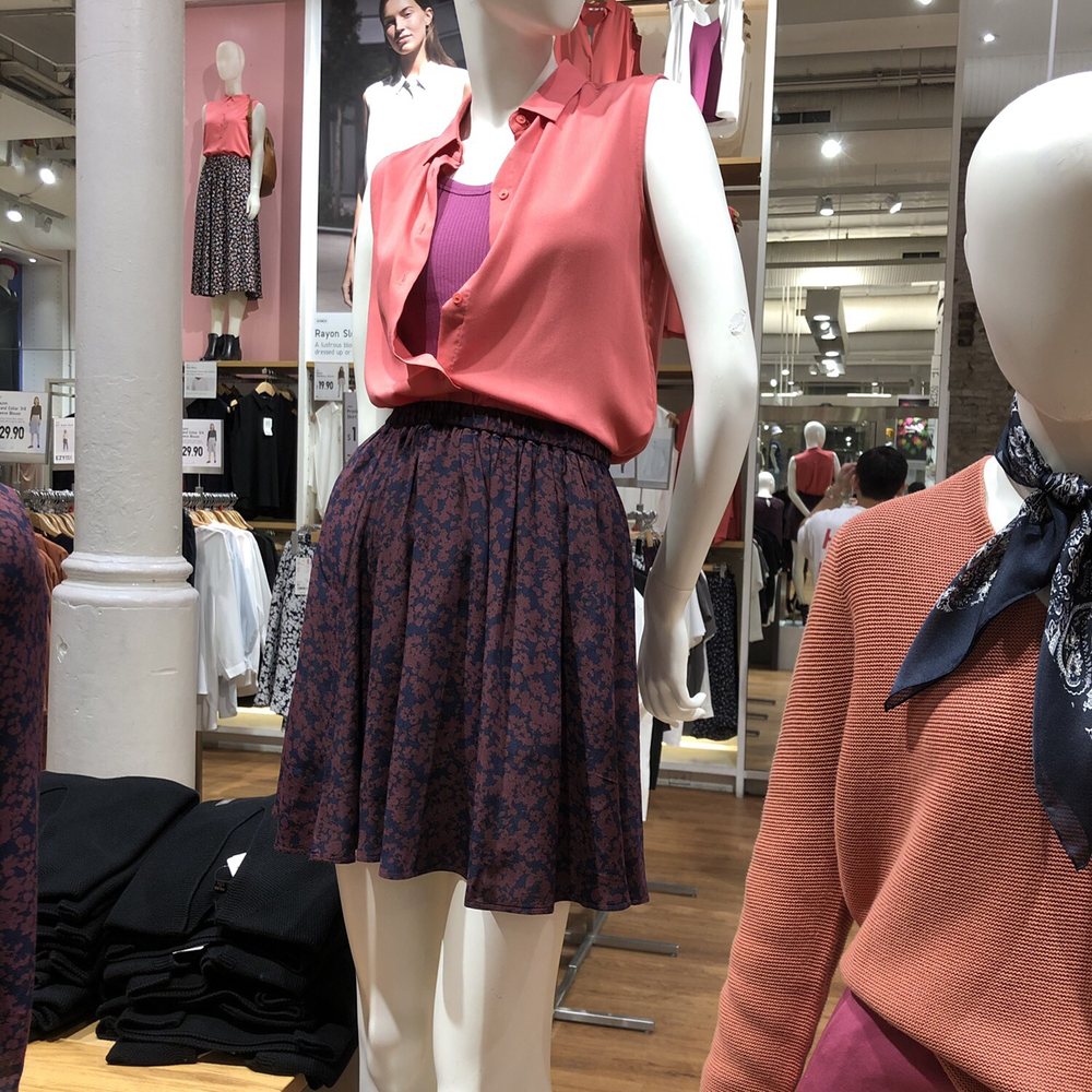 Uniqlo Soho - Not crazy about this skirt: too fluffy, won't look good unless you are skinny - Women's Clothing Near Me - New York, New York Uniqlo Soho - Not crazy about this skirt: too fluffy, won't look good unless you are skinny - Women's Clothing Near Me - New York, New York