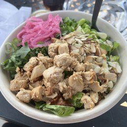 Shanghai Chicken Salad add pickled onions and quinoa Shanghai Chicken Salad add pickled onions and quinoa