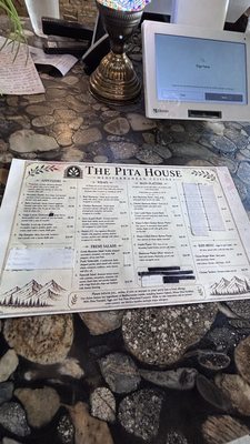 Menu photo 5 Pita House Big Bear Lake, CA