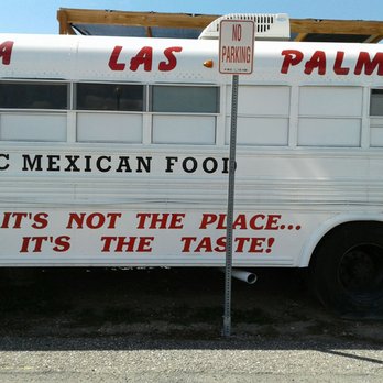Las Palmitas - This is the 'Taco Bus,' The name by which Las Palmitas is normally known. - Mexican Near Me - Powell, Wyoming