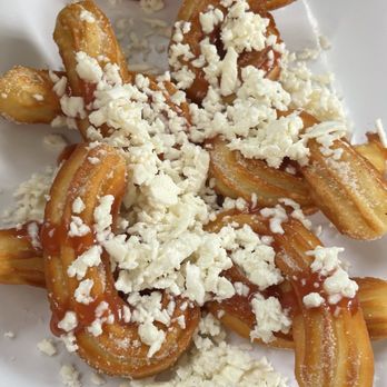 Amara Chocolate & Coffee - Guava & Queso Fresco Churros $10.99 - Coffee & Tea Near Me - Pasadena, California