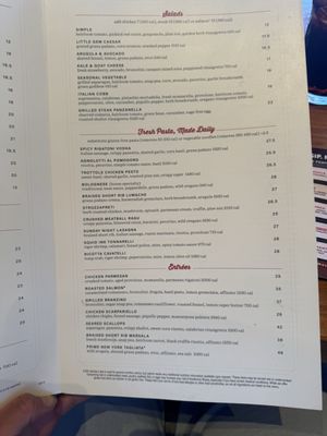 Menu photo 2 North Italia Irvine, CA