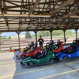 Go karts, mini golf and arcade