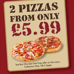 The Pizza King - Special Meal Deals and Offers available! Seeour website for more details