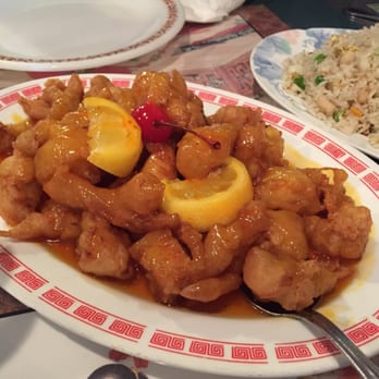 Yinkeng Restaurant - Lemon Chicken! - Chinese Near Me - Windsor, California