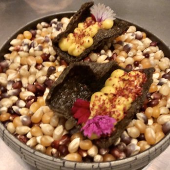 Alinea - Smut – Huitlacoche, Corn, Pink Pepper - New American Near Me - Chicago, Illinois