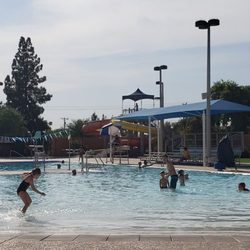 Carson Westwood Aquatic Center - 2 water slides, 3 diving boards, multiple swimming lanes, and a fun area for the kids.