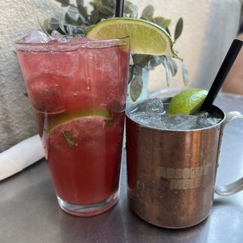 Perfect Pear Bistro - Blackberry Mojito and pear mule - New American Near Me - Tempe, Arizona Perfect Pear Bistro - Blackberry Mojito and pear mule - New American Near Me - Tempe, Arizona