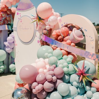 The Simple Luxe - Main balloon backdrop - Party Equipment Rentals Near Me - Norwalk, California