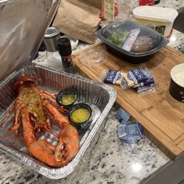 Live Maine Lobster (Stuffed)