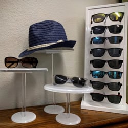 Twin Lakes Vision Clinic - Check out our modern and stylish clip-on sunglasses (right). We also offer custom made clips to fit any frame and can be painted to match.