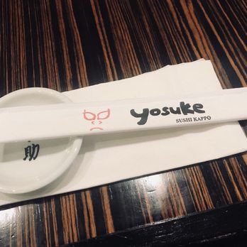 Yosuke Sushi - Cute set-up upon arrival - Japanese Near Me - Anaheim, California Yosuke Sushi - Cute set-up upon arrival - Japanese Near Me - Anaheim, California