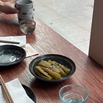 TTAN - Chilled ponzu Celtuce - Japanese Near Me - New York, New York