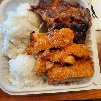 Ono Hawaiian BBQ - Chicken combo plate w/ all rice - Hawaiian Near Me - Sacramento, California Ono Hawaiian BBQ - Chicken combo plate w/ all rice - Hawaiian Near Me - Sacramento, California