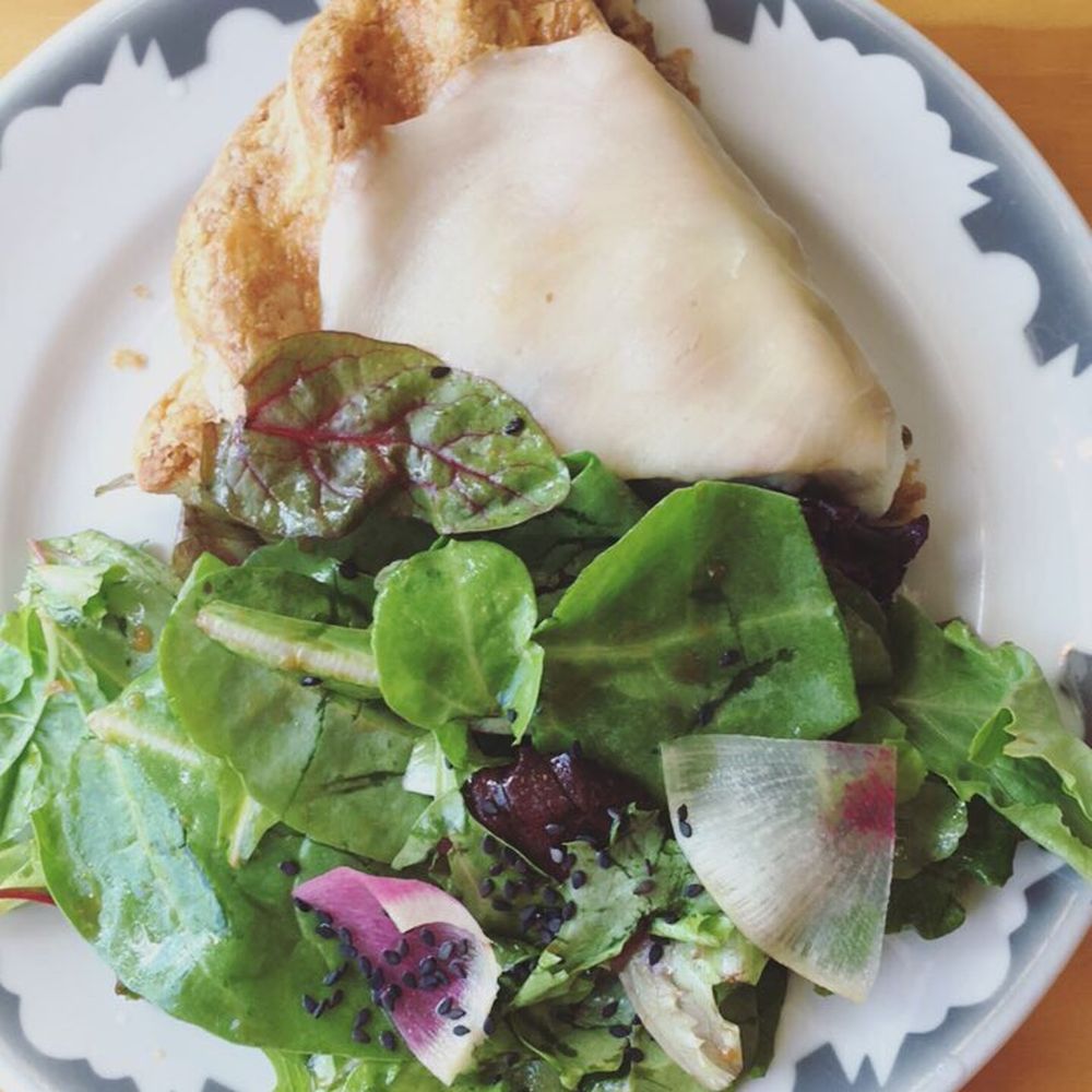 Dough Mama - Sausage pie and salad - Bakeries Near Me - Columbus, Ohio