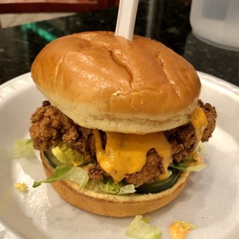 Charga - Crispy chicken sandwhich - American Near Me - Arlington, Virginia Charga - Crispy chicken sandwhich - American Near Me - Arlington, Virginia